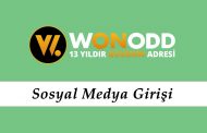 Wonodd Sosyal Medya Giriş